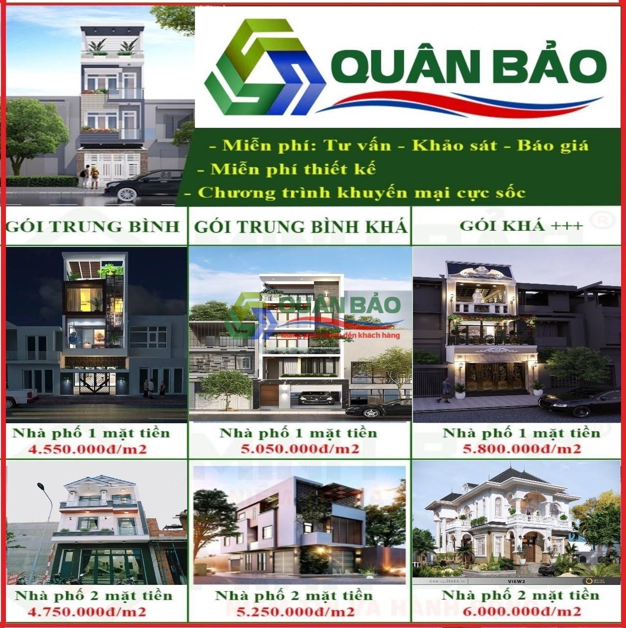 xây nhà trọn gói quận tân bình