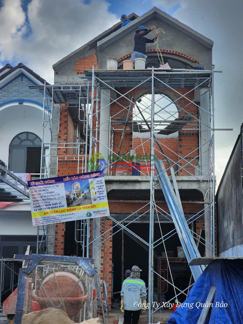 xây nhà trọn gói tại củ chi